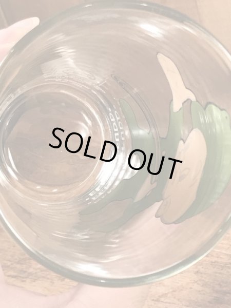 ルーニーテューンズのエルマーフッドの70年代ビンテージガラスコップ