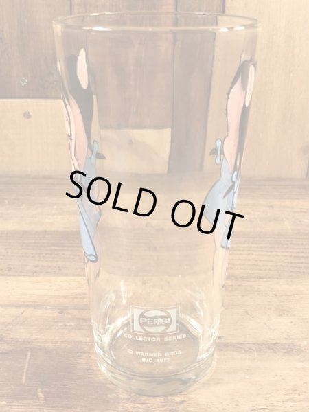 ペプシコーラのノベルティのペチュニアピッグの70’sヴィンテージグラス