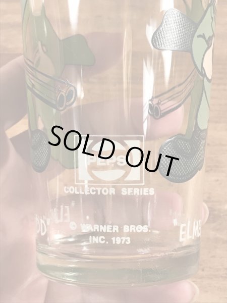 ペプシコーラのノベルティのエルマーフッドの70’sヴィンテージグラス