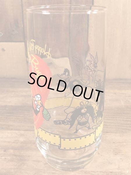 ワーナーブラザーズのルーニーテューンズの90’sヴィンテージグラス
