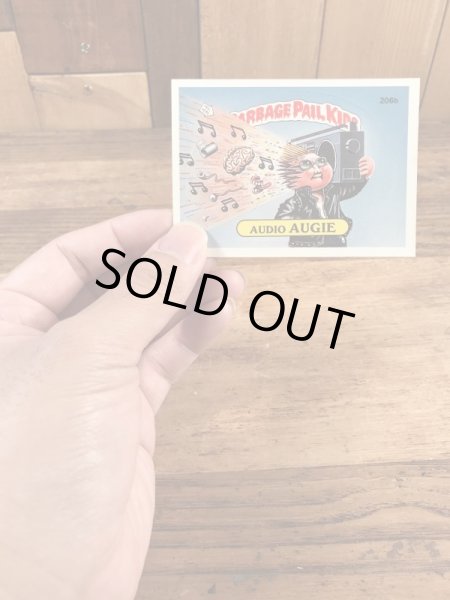 Topps社製のガーベッジペイルキッズの80’sヴィンテージカードシール