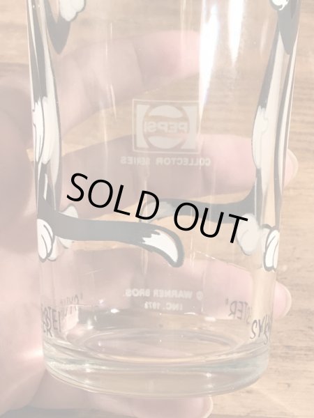 ワーナーブラザーズのシルベスターキャットの70’sヴィンテージグラス