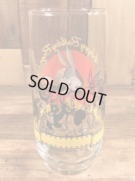 ワーナーブラザーズのルーニーテューンズの90’sヴィンテージグラス