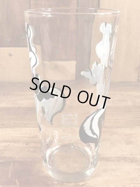 ペプシコーラのノベルティのペペルピューの70’sヴィンテージグラス