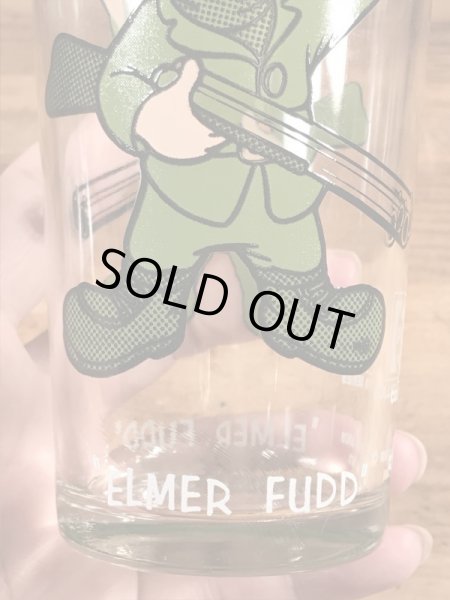 ペプシコーラのノベルティのエルマーフッドの70’sヴィンテージグラス