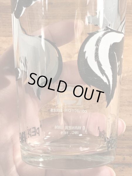 ペプシコーラのノベルティのペペルピューの70’sヴィンテージグラス