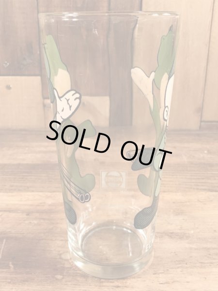 ペプシコーラのノベルティのエルマーフッドの70’sヴィンテージグラス