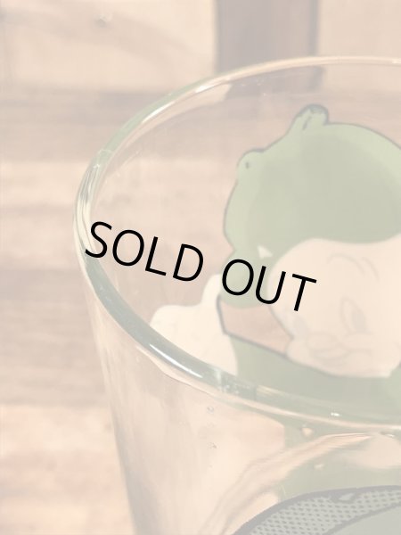 ルーニーテューンズのエルマーフッドの70年代ビンテージガラスコップ