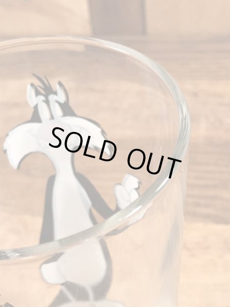 ワーナーブラザーズのシルベスターキャットの70’sヴィンテージグラス