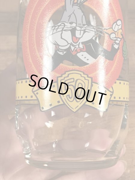 ワーナーブラザーズのルーニーテューンズの90’sヴィンテージグラス