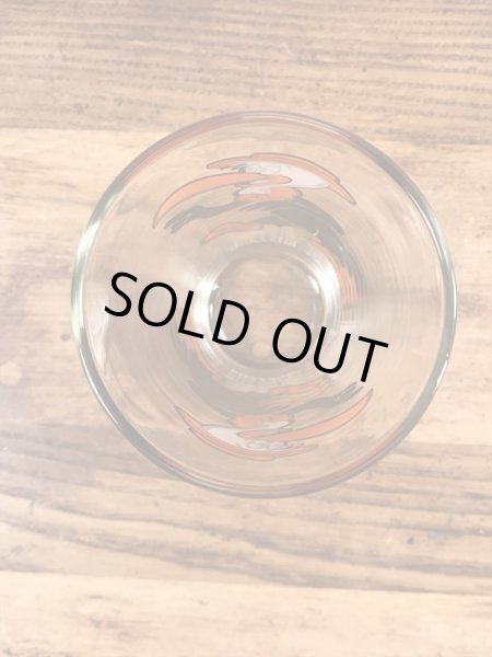 ルーニーテューンズのビーキーバカードの70年代ビンテージガラスコップ