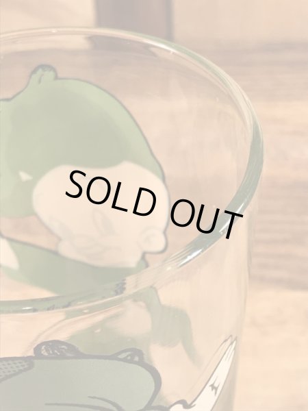 ペプシコーラのノベルティのエルマーフッドの70’sヴィンテージグラス