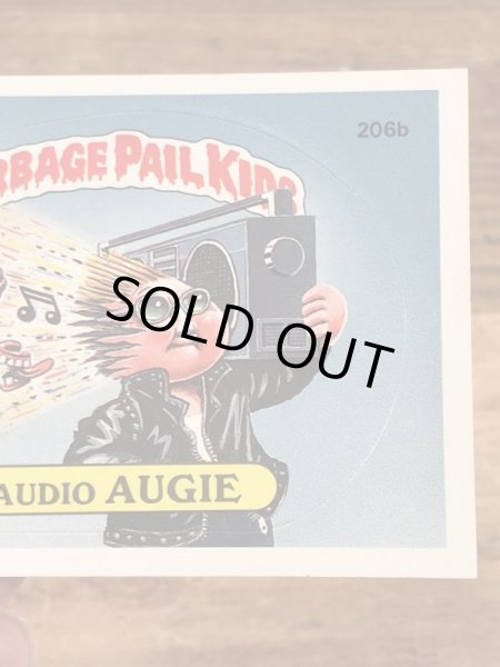 Topps社製のガーベッジペイルキッズの80’sヴィンテージカードシール