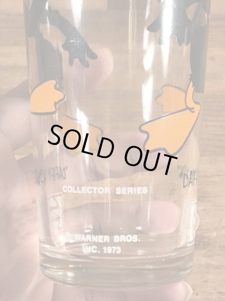 ペプシコーラのノベルティのダフィーダックの70’sヴィンテージグラス