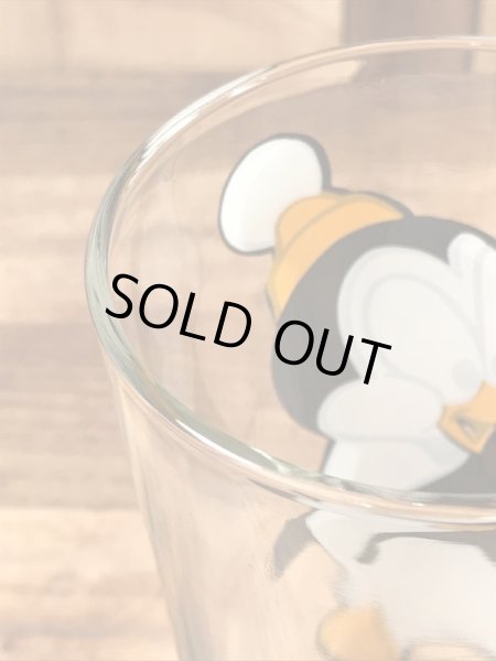 ペンギンのチリーウィリーの70年代ビンテージガラスコップ