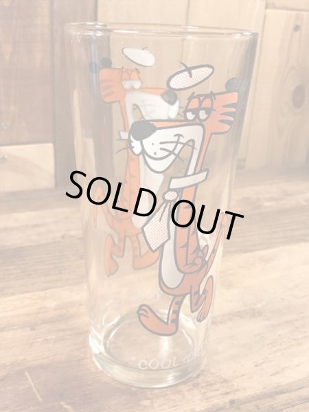 ルーニーテューンズのクールキャットの70年代ビンテージガラスコップ