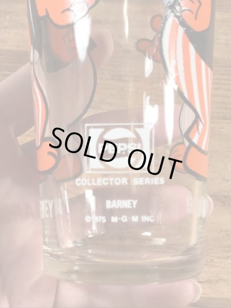 ペプシコーラのノベルティのバーニーの70’sヴィンテージグラス