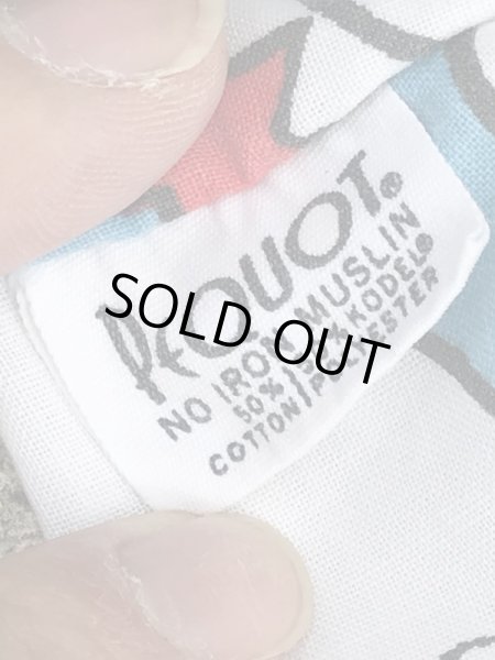 ロッキー＆ブルウィンクルのツインサイズの70年代ビンテージボックスシーツ