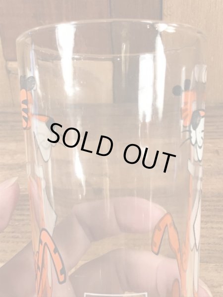 ルーニーテューンズのクールキャットの70年代ビンテージガラスコップ