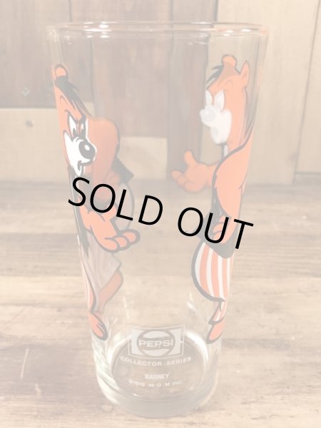 ペプシコーラのノベルティのバーニーの70’sヴィンテージグラス