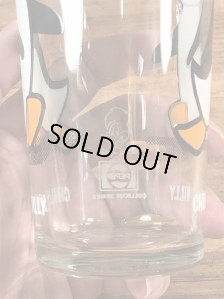 ペプシコーラのノベルティのチリーウィリーの70’sヴィンテージグラス