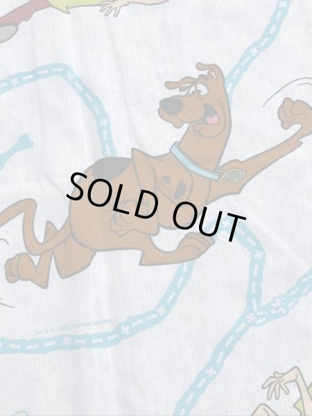 ハンナバーベラのスクービードゥーの90年代ビンテージフラットシーツ