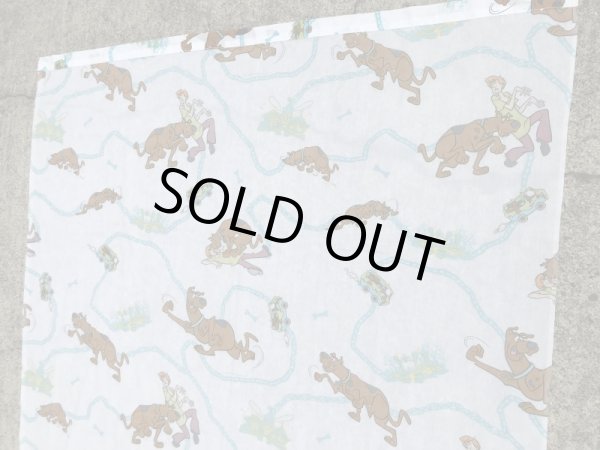 ハンナバーベラのScooby Dooの90’sヴィンテージフラットシーツ