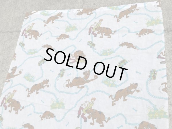 ハンナバーベラのScooby Dooの90’sヴィンテージフラットシーツ