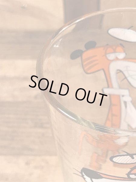 ルーニーテューンズのクールキャットの70年代ビンテージガラスコップ