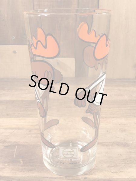 ペプシコーラのノベルティのブルウィンクルの70’sヴィンテージグラス