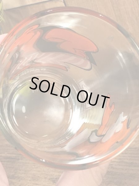 クマのバーニーの70年代ビンテージガラスコップ