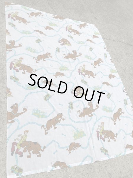 ハンナバーベラのScooby Dooの90’sヴィンテージフラットシーツ