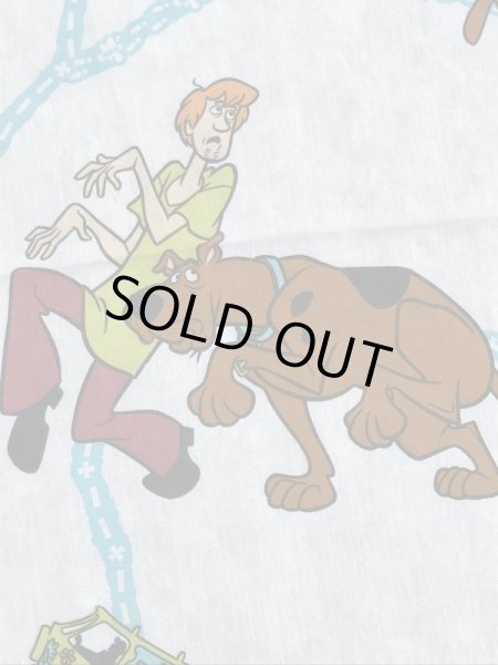 ハンナバーベラのScooby Dooの90’sヴィンテージフラットシーツ