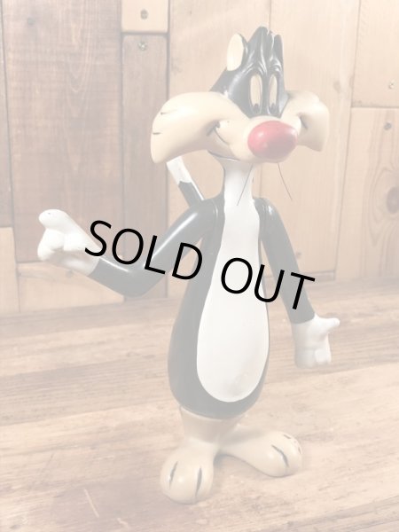 ルーニーテューンズのシルベスターキャットの60年代ビンテージフィギュア