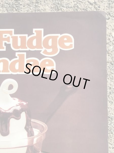 デイリークイーンのサンデーの80年代ビンテージポスター