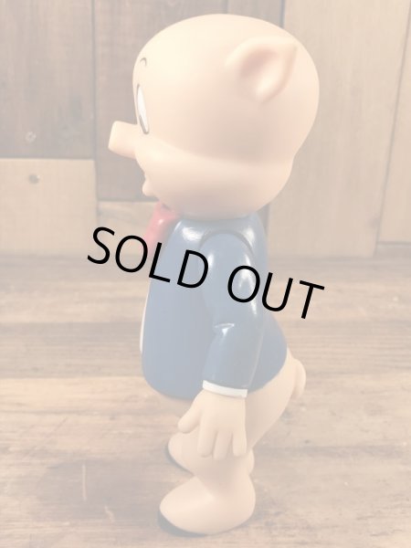 ワーナーブラザーズのポーキーピッグの90’sヴィンテージフィギュア