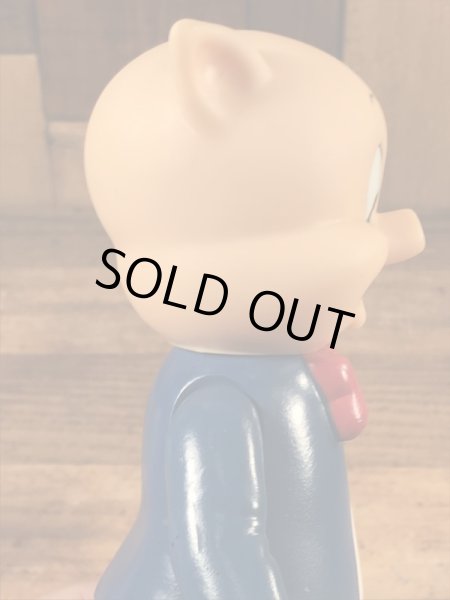 ルーニーテューンズのポーキーピッグの90年代ビンテージフィギュア