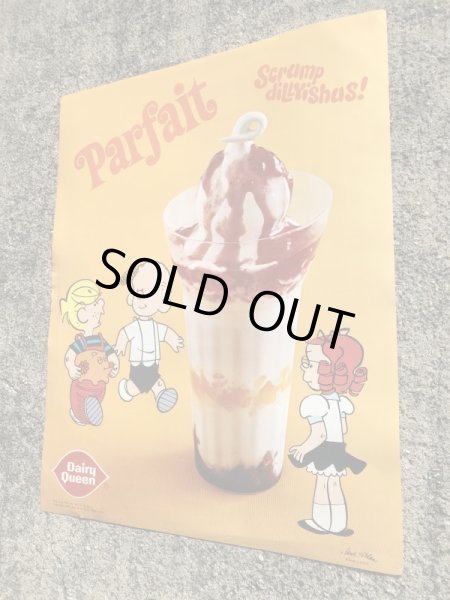 デイリークイーンのわんぱくデニスの70年代ビンテージポスター