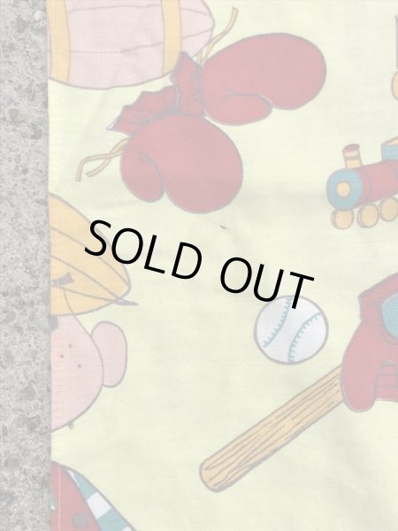 デニスザメナスのツインサイズの60〜70’sヴィンテージフラットシーツ