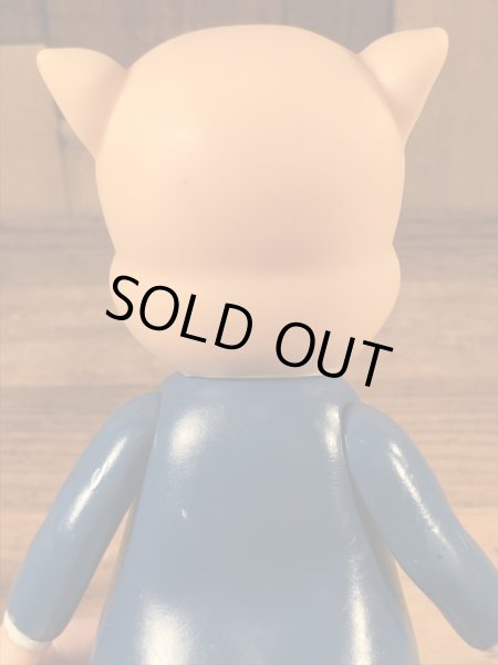 ルーニーテューンズのポーキーピッグの90年代ビンテージフィギュア