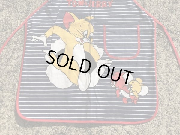 トムとジェリーのキッチン用の70〜80年代ビンテージエプロン