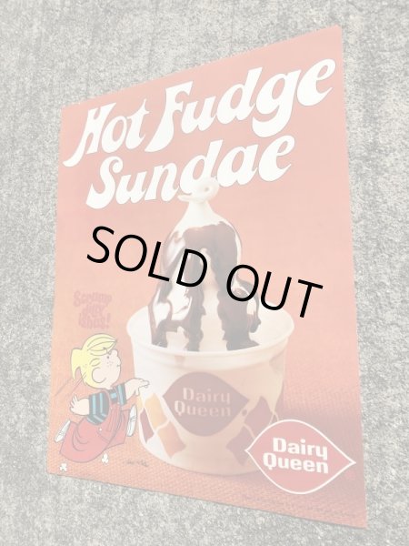 デイリークイーンのわんぱくデニスの70年代ビンテージポスター