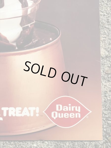 デイリークイーンのサンデーの80年代ビンテージポスター