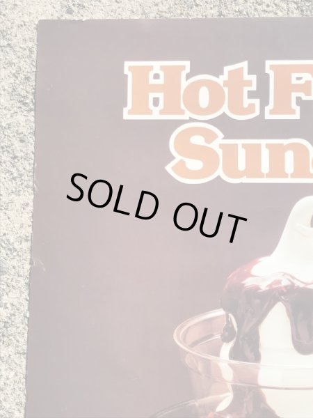 Dairy Queenの店頭用の80’sヴィンテージポスター