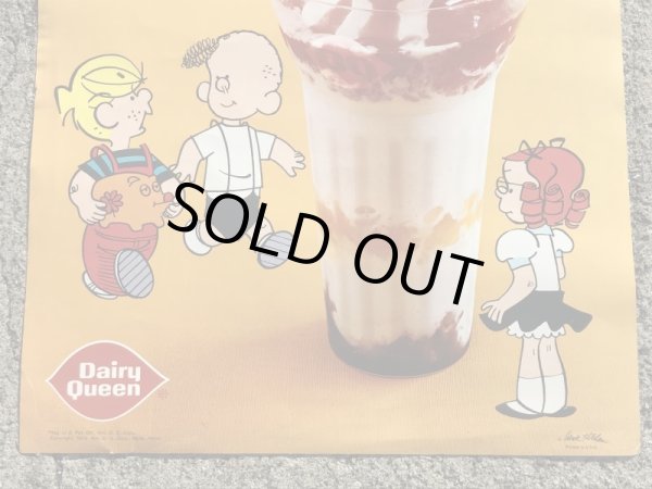 デイリークイーンのわんぱくデニスの70年代ビンテージポスター