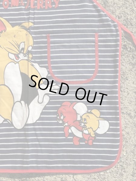 トムとジェリーのキッチン用の70〜80年代ビンテージエプロン