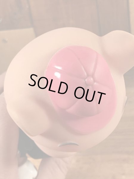 ルーニーテューンズのポーキーピッグの60年代ビンテージフィギュア