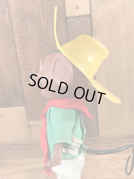 ルーニーテューンズのスピーディーゴンザレスの70年代ビンテージ貯金箱フィギュア