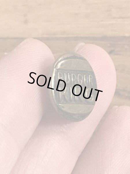 Burger Kingのメタル製の70’sヴィンテージボタン