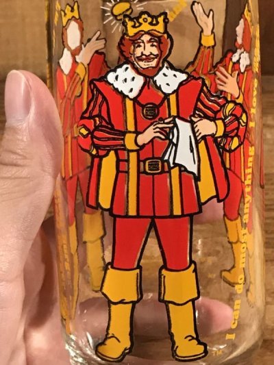 画像1: Burger King Collectors' Series “Burger King” Glass　バーガーキング　ビンテージ　グラス　70年代
